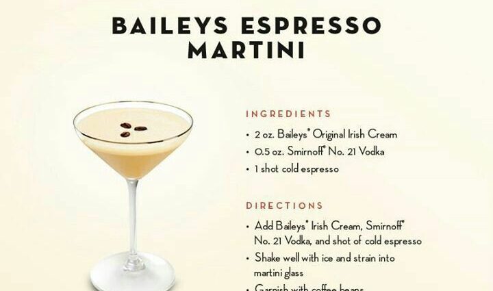 Baileys Esperito cocktail recipe