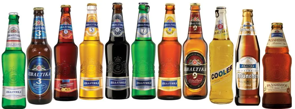 Baltika beer: history, types and interesting facts