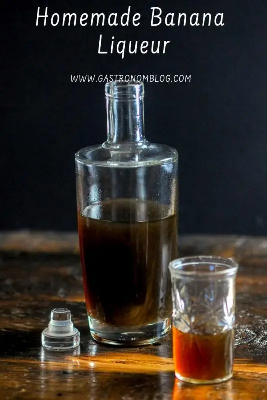 Banana liqueur recipes at home