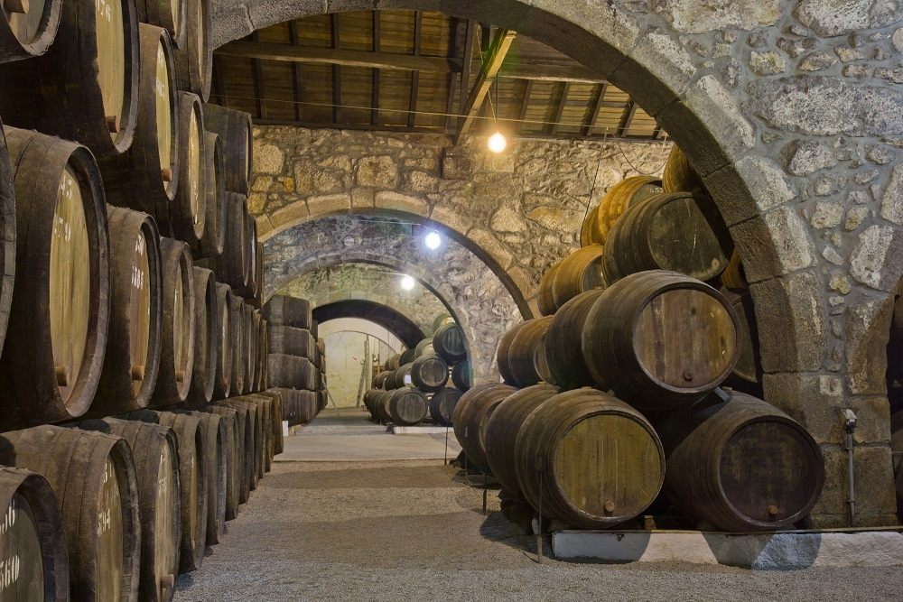 Barrel and bottle aging of wine