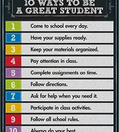 Become the perfect student: 10 tips for parents