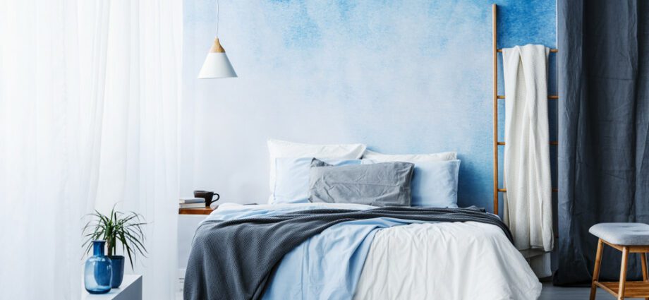 Bedroom color affects sleep