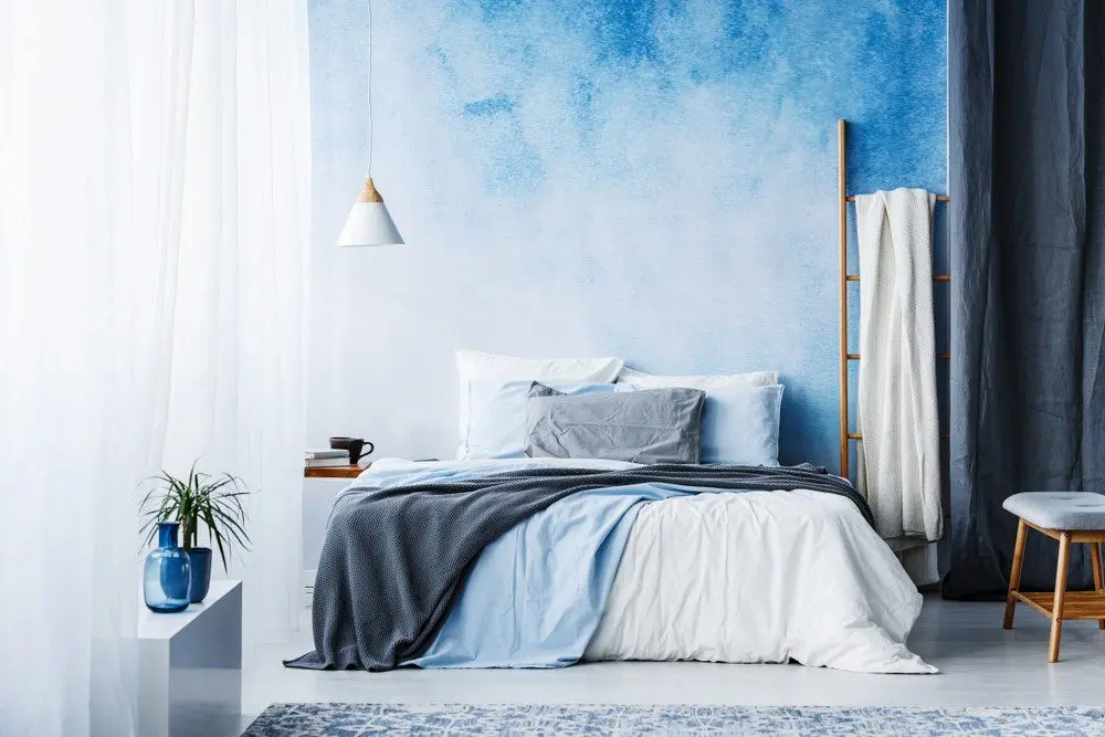 Bedroom color affects sleep
