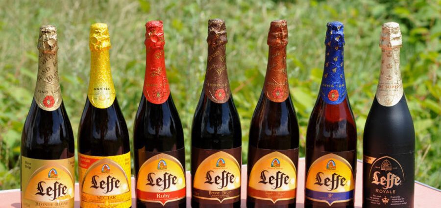 Beer Leffe: história, visão geral dos tipos e sabor + fatos interessantes