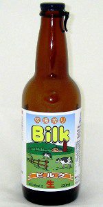 Bilk (Japanese beer drink made from milk and malt)