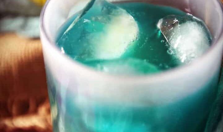 Blue whale cocktail recipe