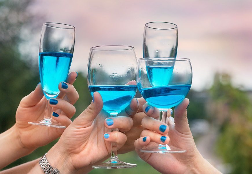 Blue wine &#8211; a new word in winemaking