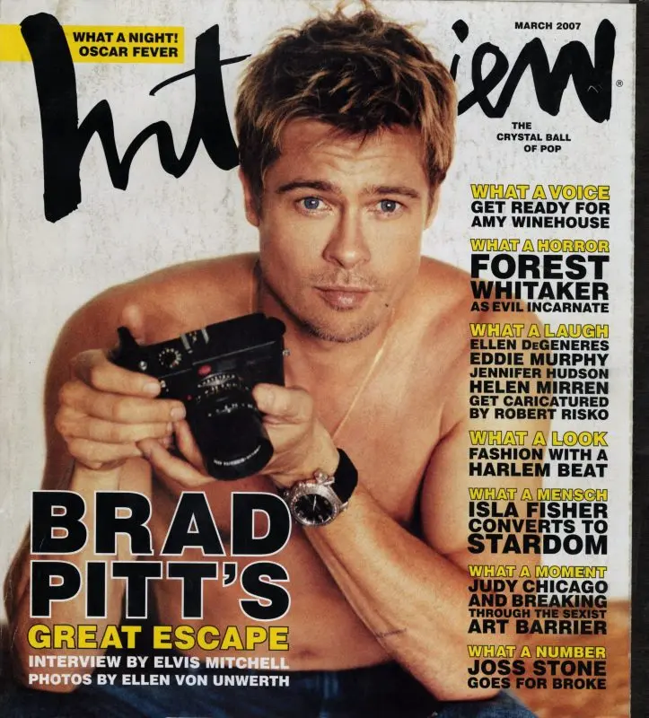 Brad Pitt: “Someday we will all break up. With children, with those we love &#8230; &#8220;