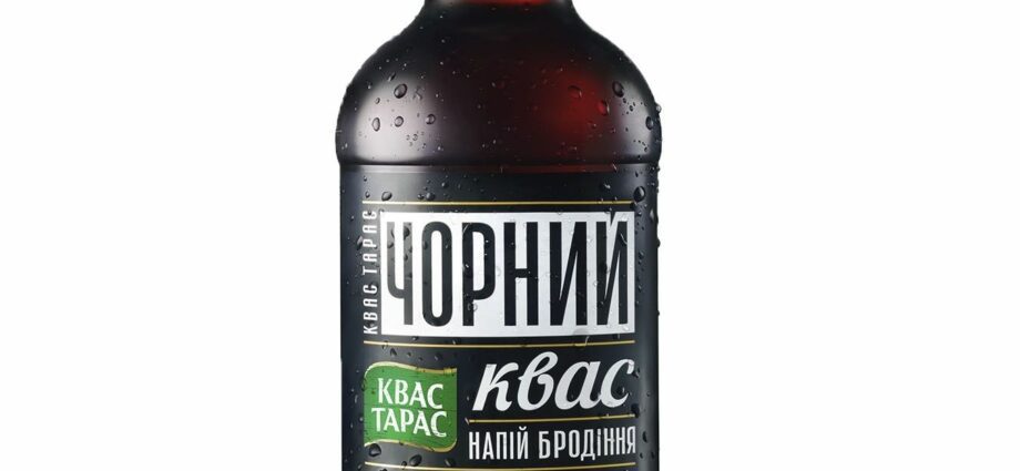 Carbonated kvass from coffee and citric acid