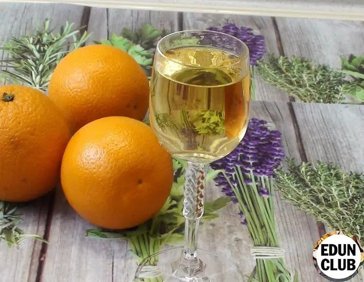 Celtovka &#8211; tincture of orange and lemon juice with honey and spices