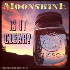 Changing the color of moonshine with natural dyes