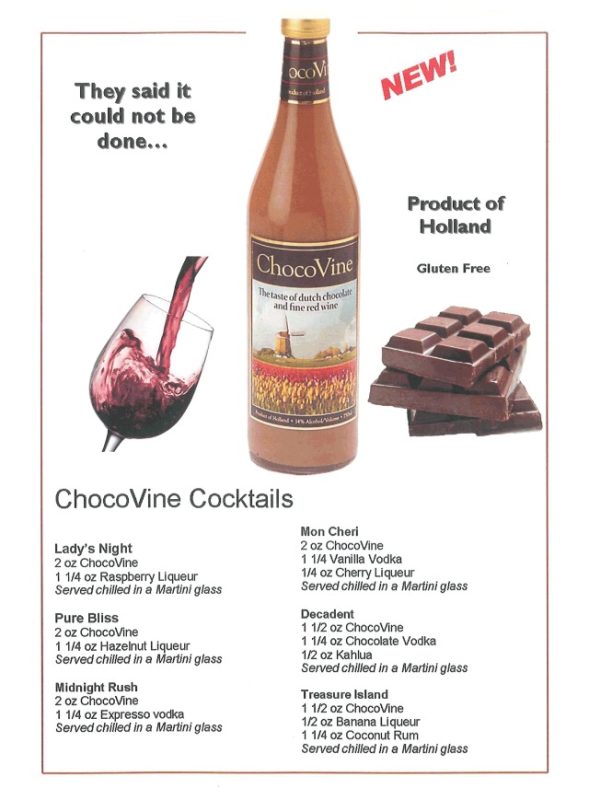 Chocolate wine: concept, brands, methods of cooking at home