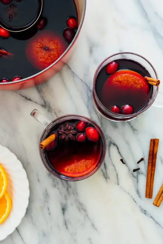 Classic mulled wine at home