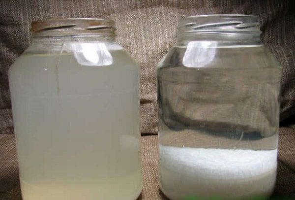 Cleaning moonshine with vegetable oil