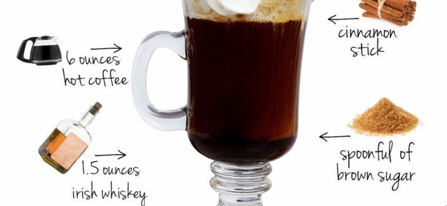 Cocktail recipe Irish Coffee