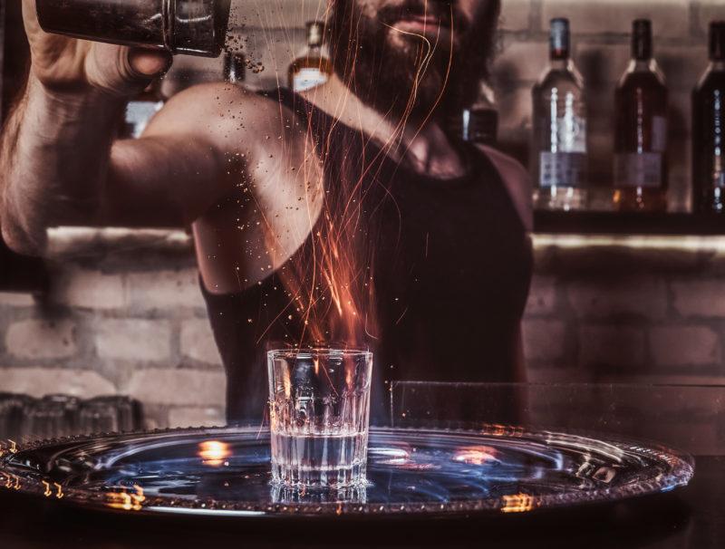 Cocktails served with a spark: TOP 5 burning drinks