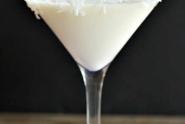 Coconut Creampie Martini cocktail recipe