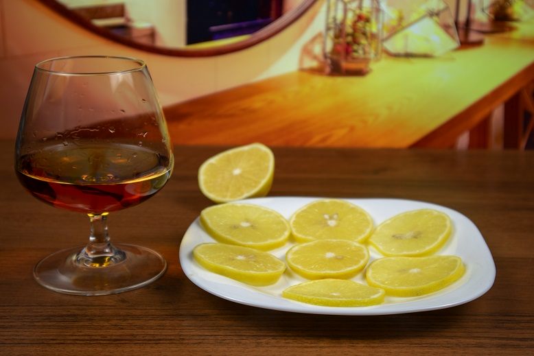 Cognac with lemon for weight loss &#8211; diet features