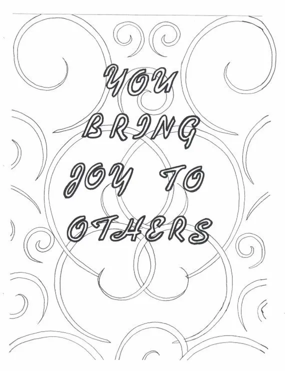 Coloring pages bring us benefit and joy