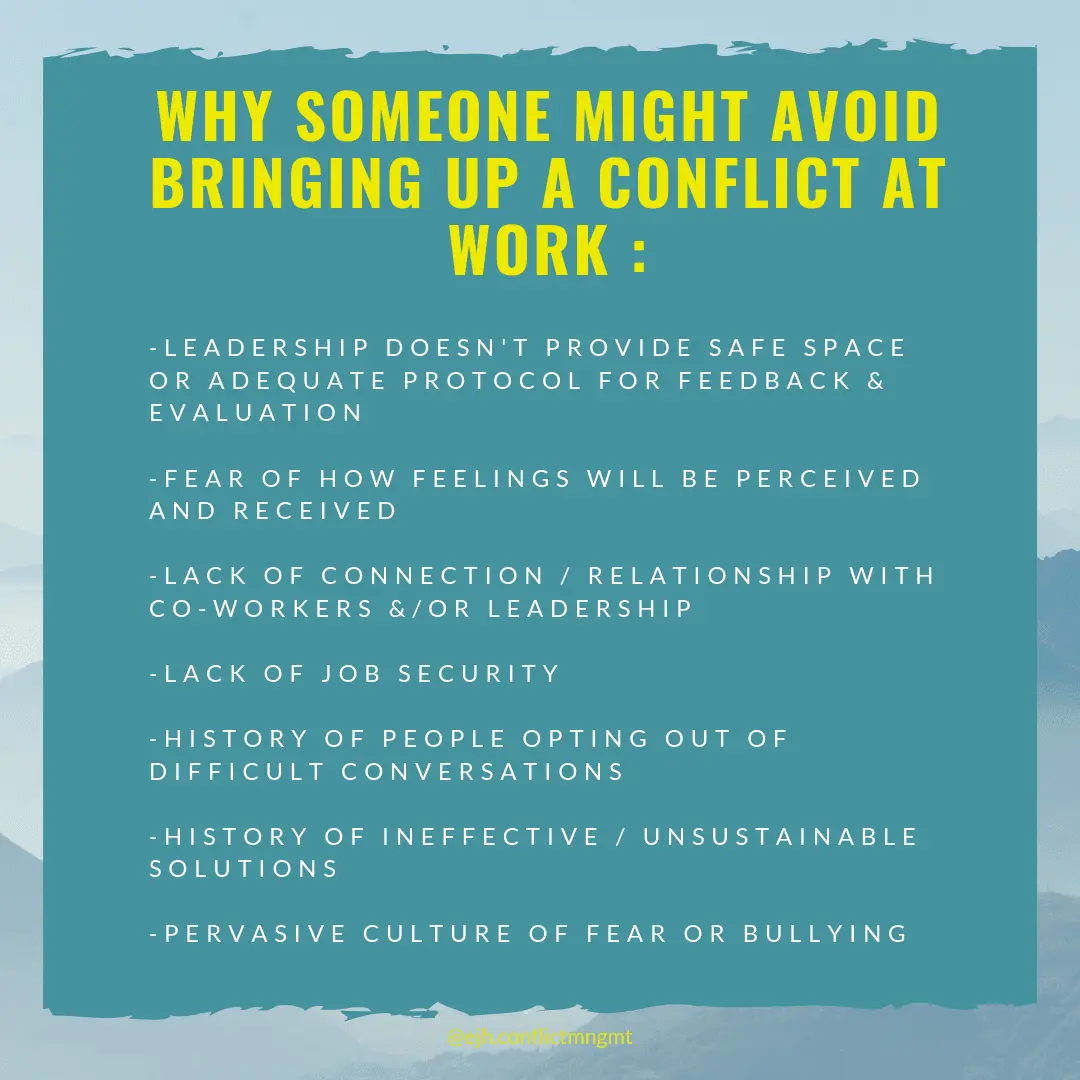 Conflict at work: how to get out of it with honor