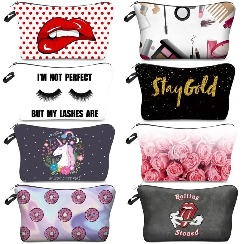 Cosmetic bag: store can not be thrown away