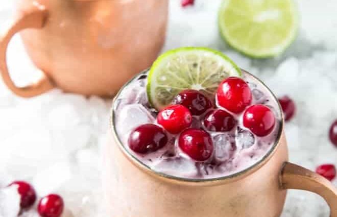 Cranberry Mule cocktail recipe