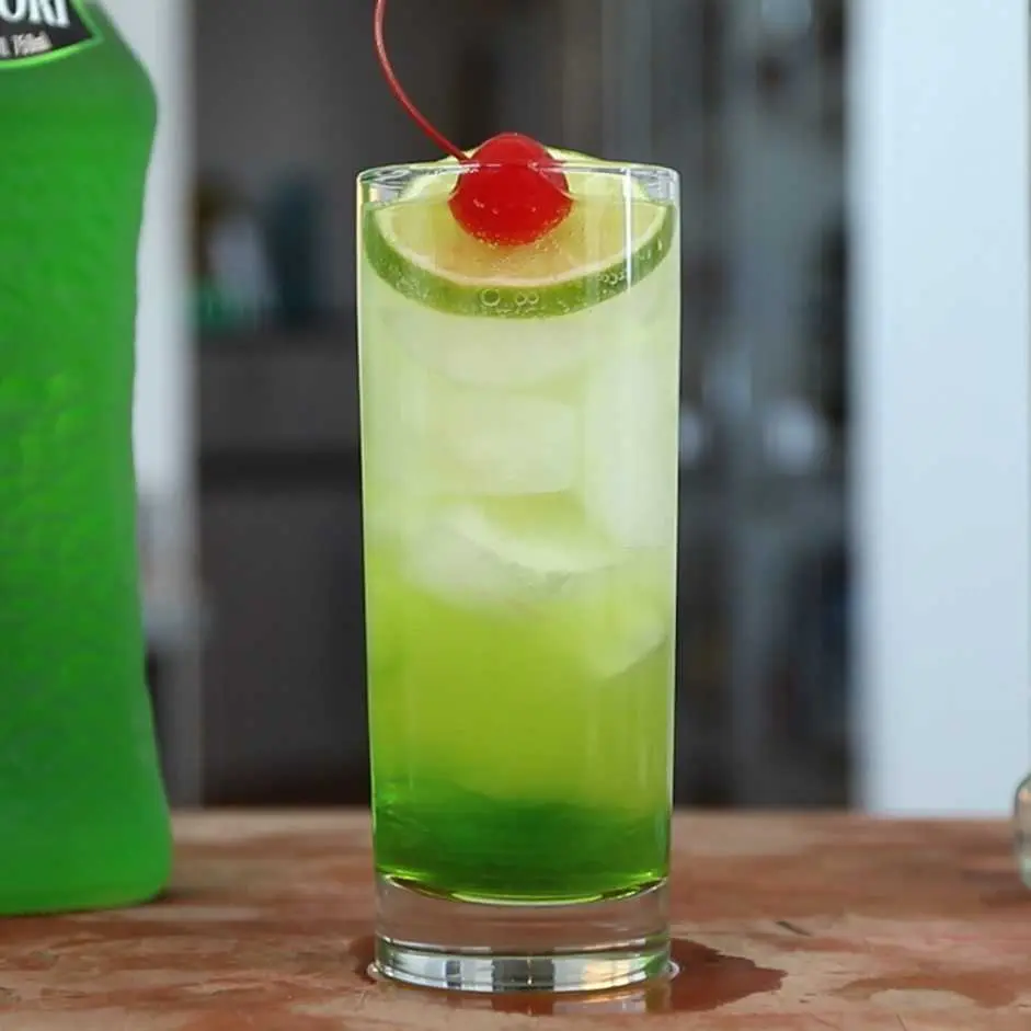 Crocodile Cooler cocktail recipe