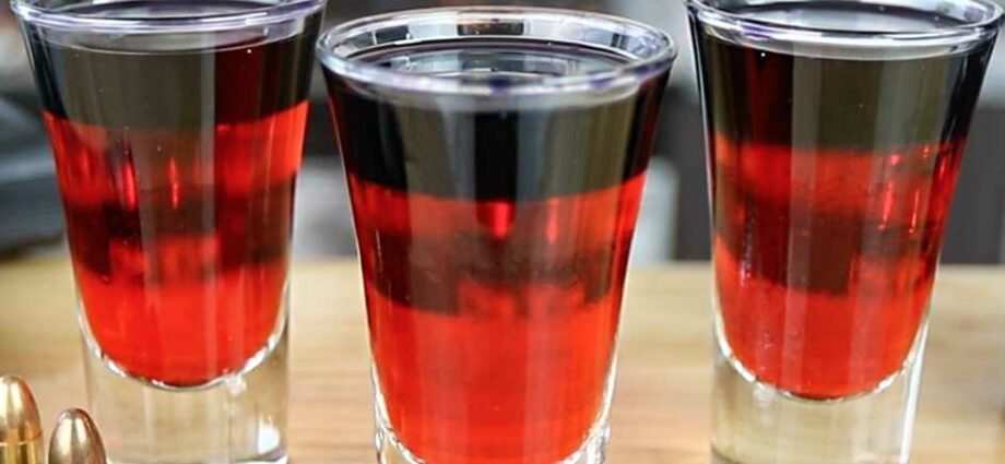 Deadpool shots cocktail recipe