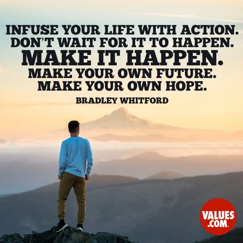 &#8220;Don&#8217;t Hope, Take Action&#8221;