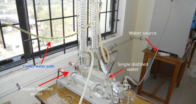 Double distillation of moonshine at home