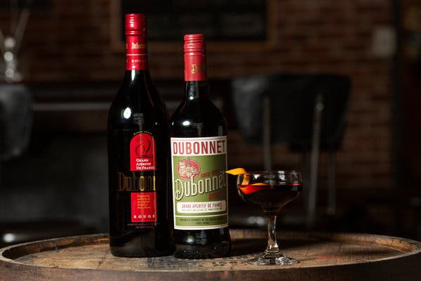 Dubonnet (French vermouth with quinine)