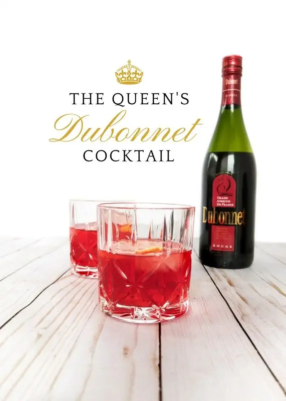 Dubonnet wine bitter and cocktails with it
