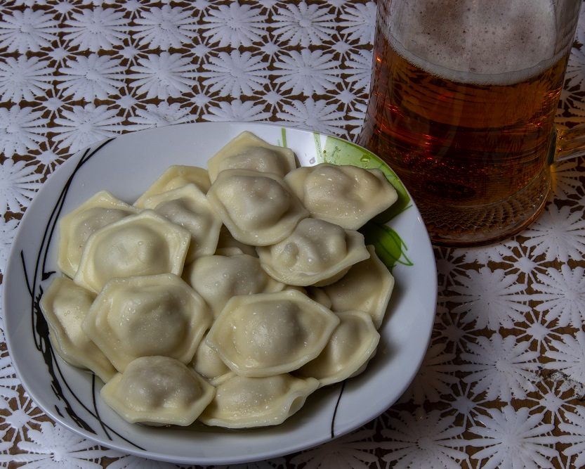 Dumplings boiled in beer &#8211; a culinary experiment