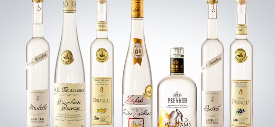 Eau de vie &#8211; fruit brandy from Alsace