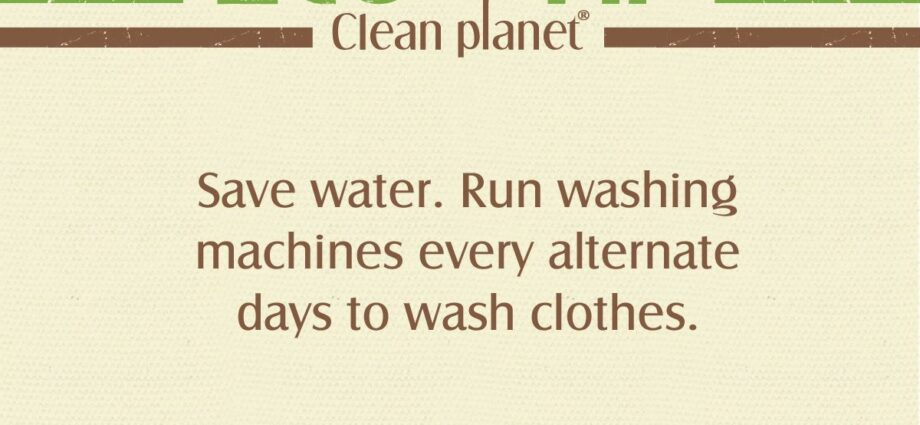 Eco tips for every day