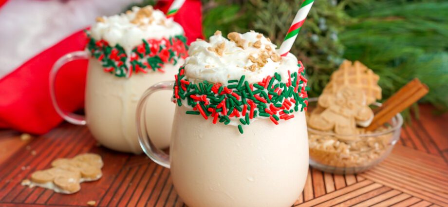 Egg-nog &#8211; Christmas milkshake