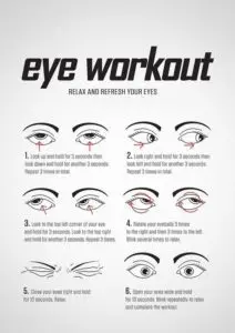 Exercises for Tired Eyes