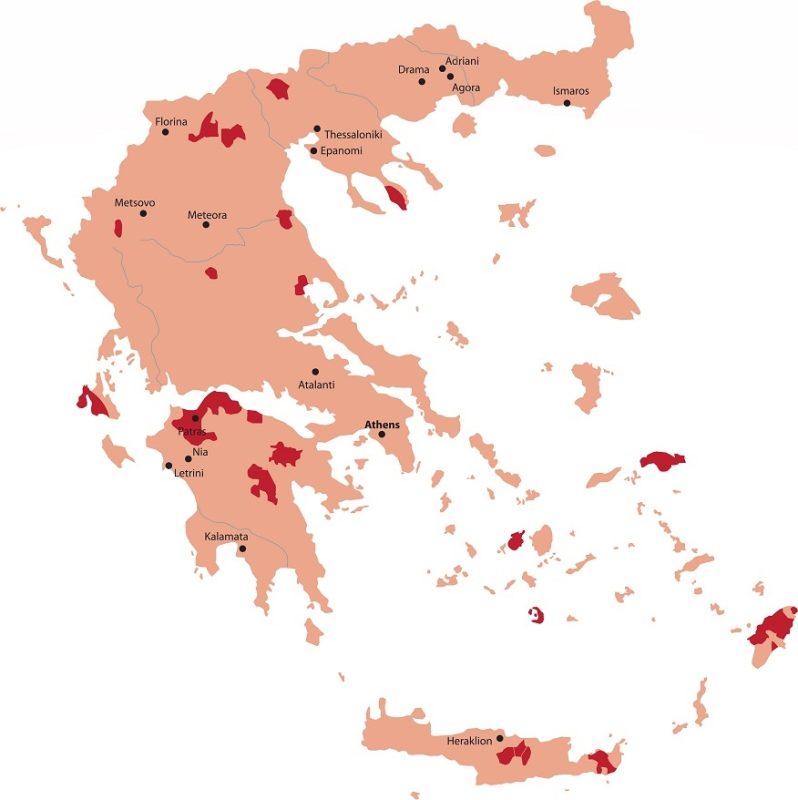 Features of Greek wines: history, regions, categories