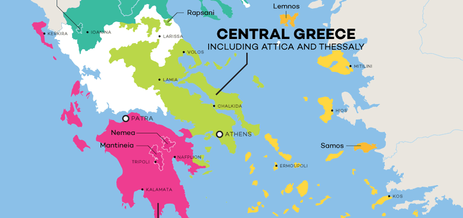 Features of Greek wines: history, regions, categories