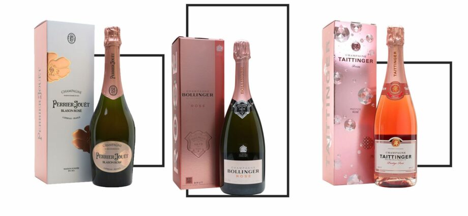 Features of pink champagne (Champagne Rosé)