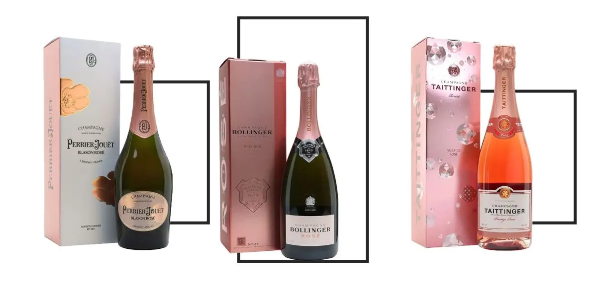 Features of pink champagne (Champagne Rosé)