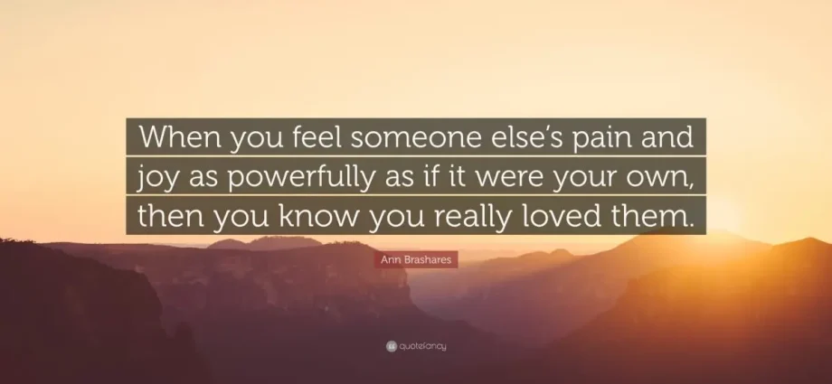 Feel someone else&#8217;s pain as your own
