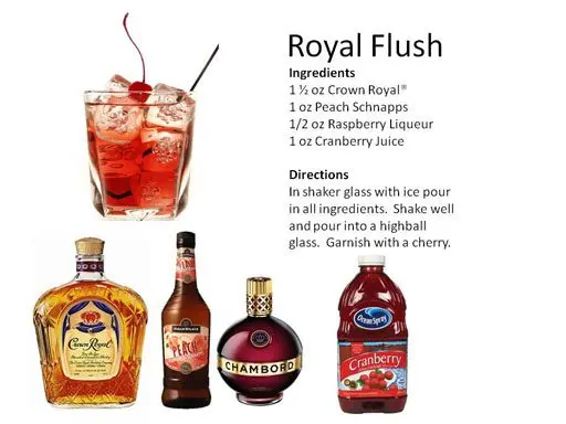 Flush Royale cocktail recipe