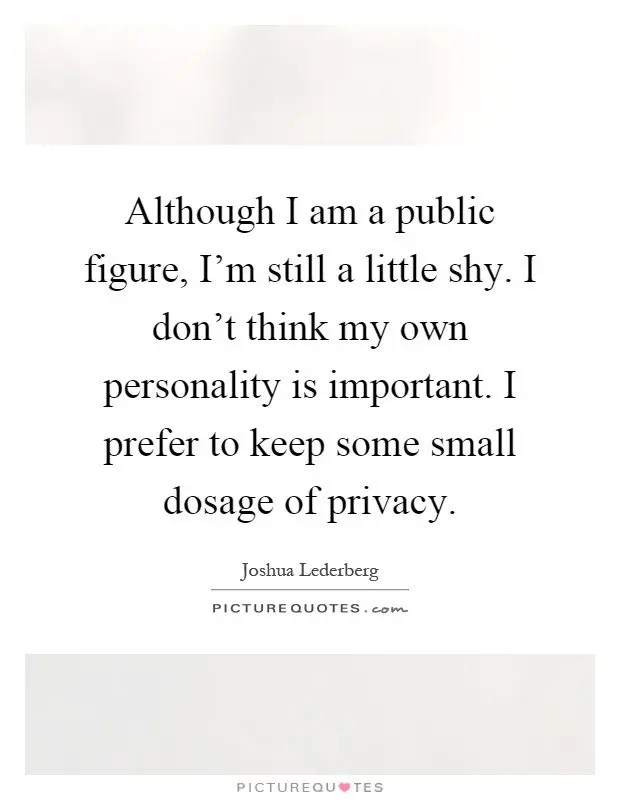 From small &#8220;I&#8221; to personality