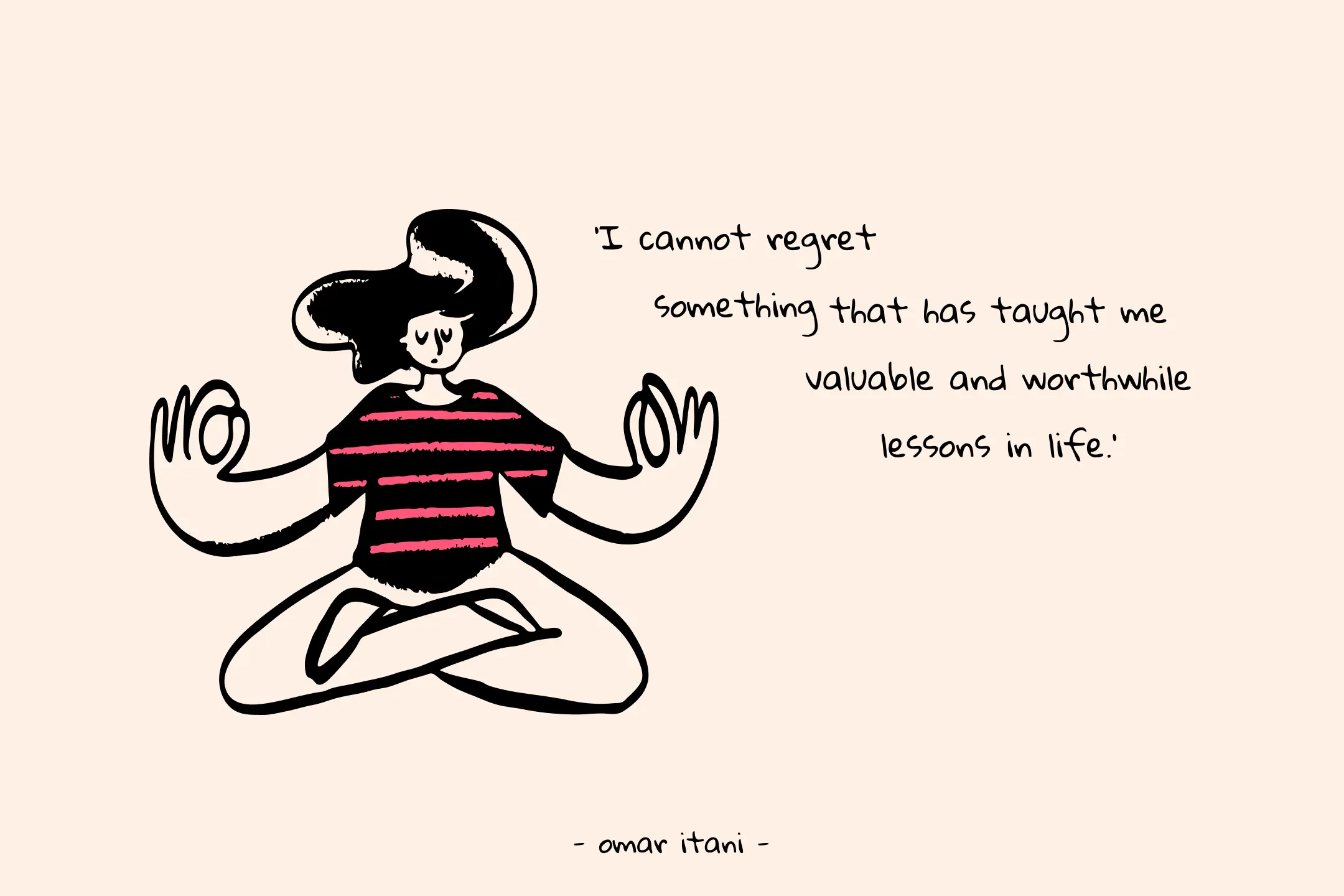 From talking to yourself or regretting the past