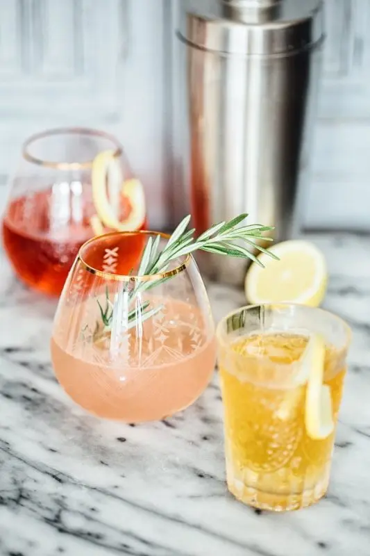 Gin: 3 recipes at home