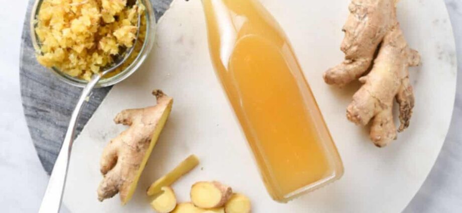 Ginger syrup: 3 recipes at home