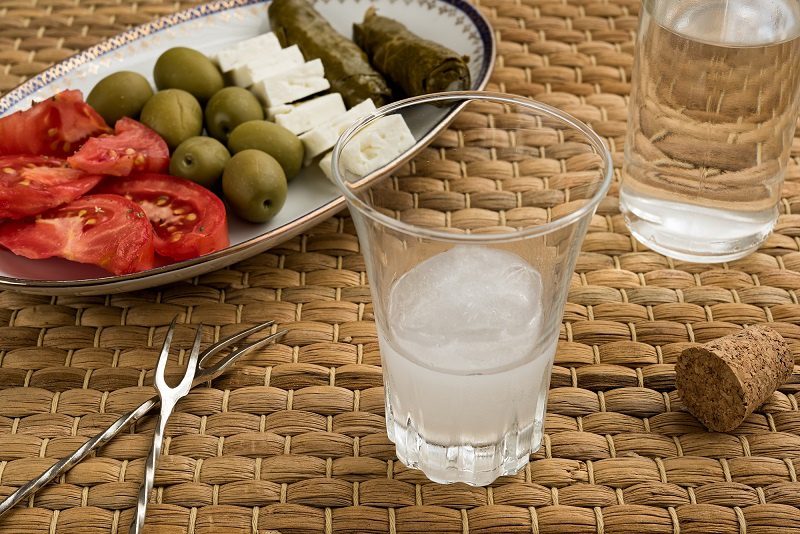 Greek vodka ouzo &#8211; a local aniseed drink