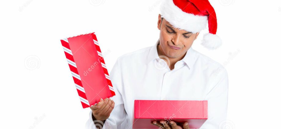 He is not happy with his gifts&#8230;