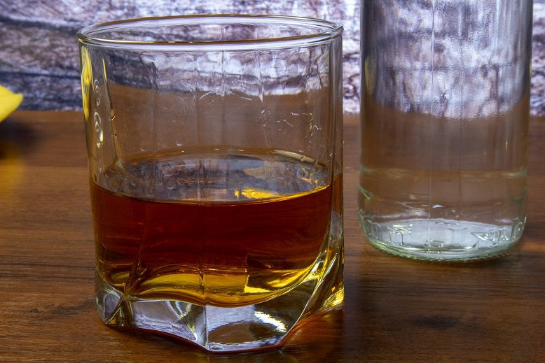 Homemade alcohol whiskey